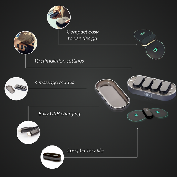 Vibit TENS - Wireless Electrical Muscle Stimulator