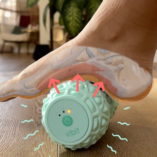 Portable Vibrating Massage Roller - Vibit ROLL 2