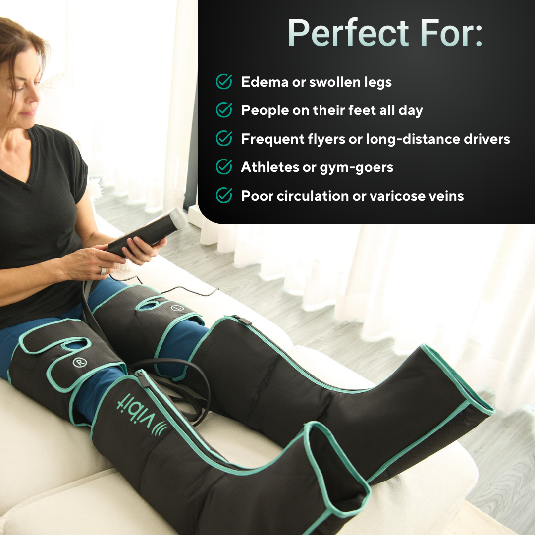 Vibit FlowBoots - Wireless Heated Compression Boots