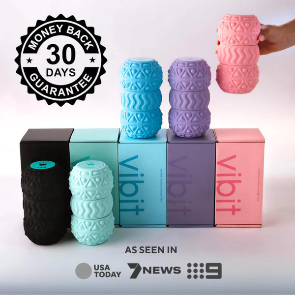 Portable Vibrating Massage Roller - Vibit ROLL 2