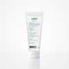 A white squeeze tube of Vibit Topical Gel, showing the back label with text and a barcode, set against a clean white background with a soft reflection.