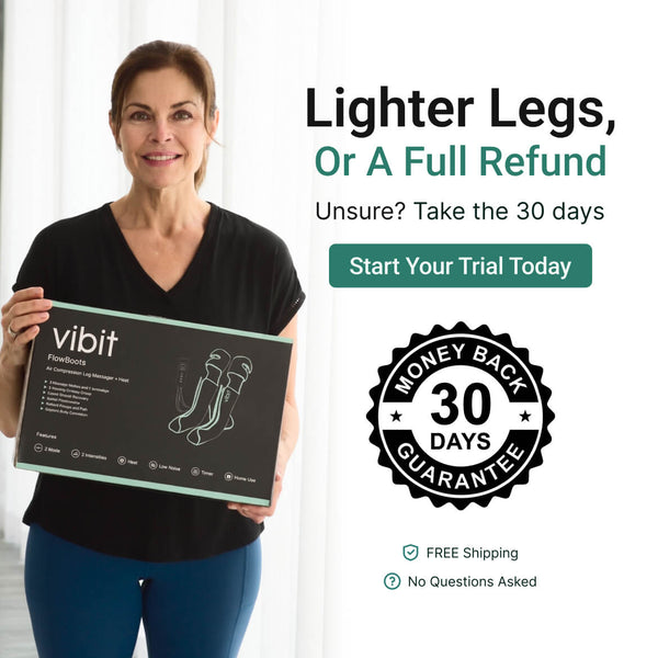 Vibit FlowBoots - Wireless Heated Compression Boots