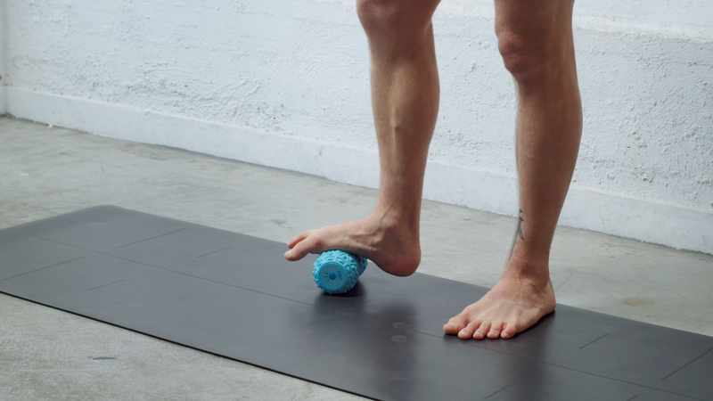 Instructor video bottom of feet